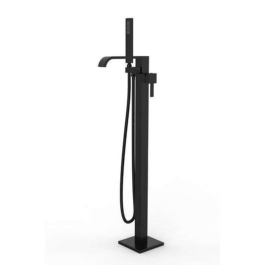 Freestanding Floor Standing Bath Faucet Black